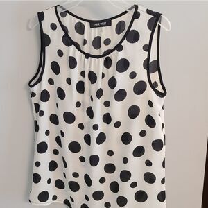 Nine West sleeveless blouse